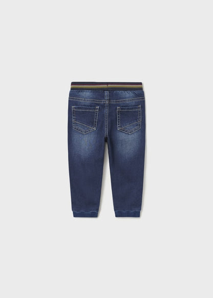 Copy of Pantalón de mezclilla jogger Better Cotton bebé  Ref. 13-02539-066 Oscuro