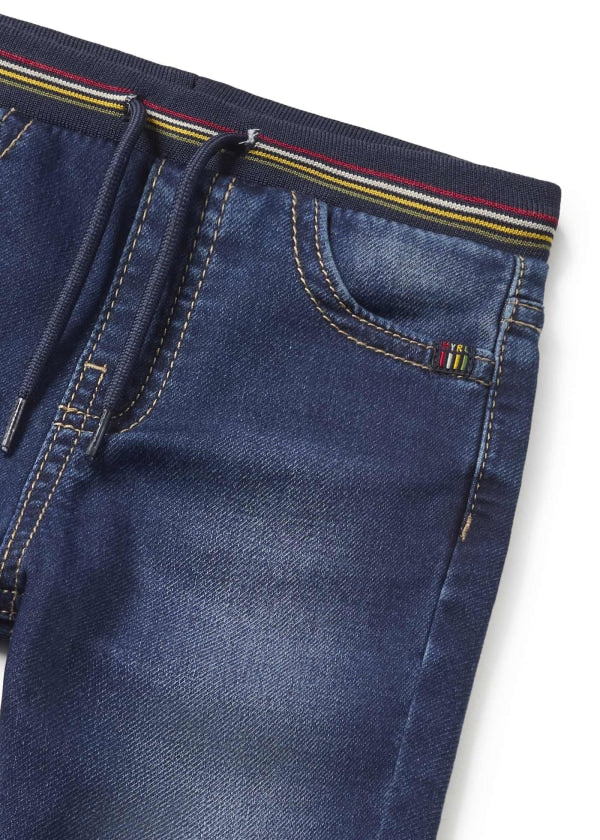 Copy of Pantalón de mezclilla jogger Better Cotton bebé  Ref. 13-02539-066 Oscuro