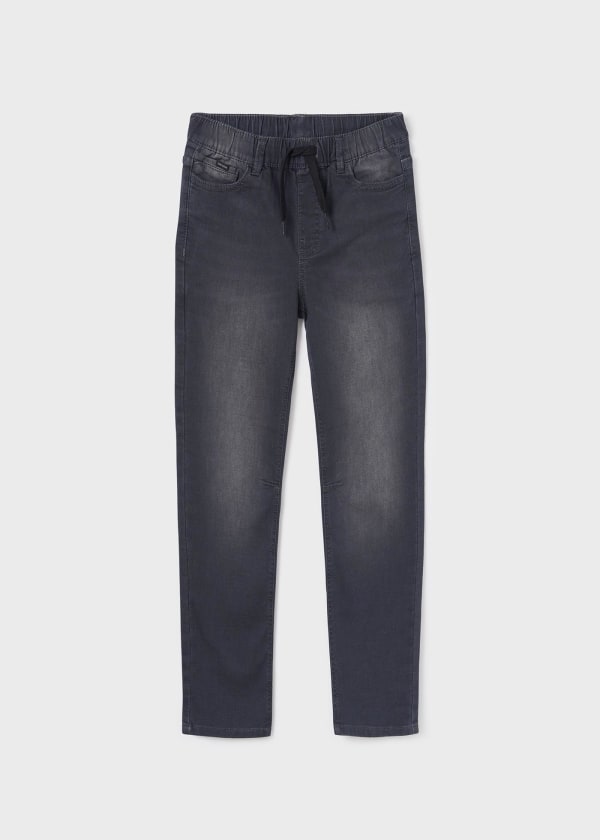 Pantalon soft denim jogger MAYORAL Ref. 13/7527/67 Gris Oscuro