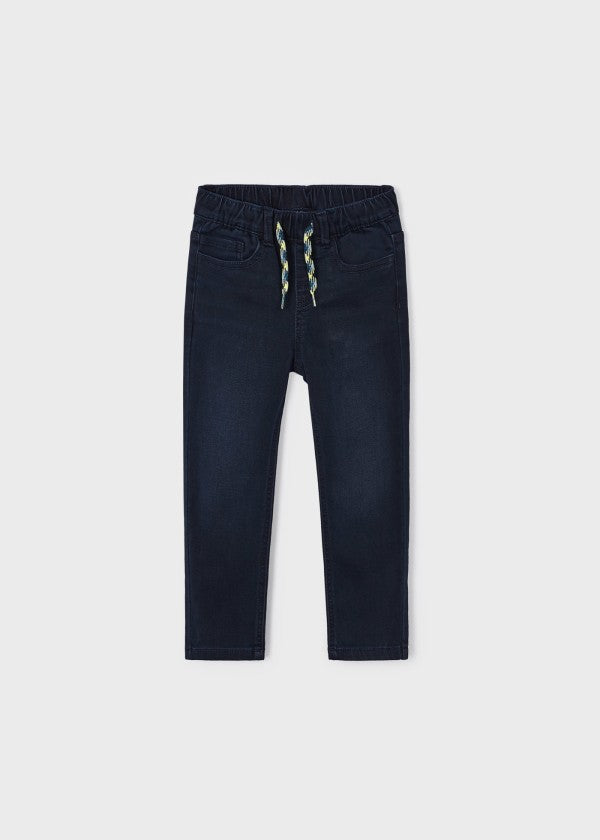 Pantalón de mezclilla jogger Better Cotton niño MAYORAL Ref. 13-04516-087 Blue Black