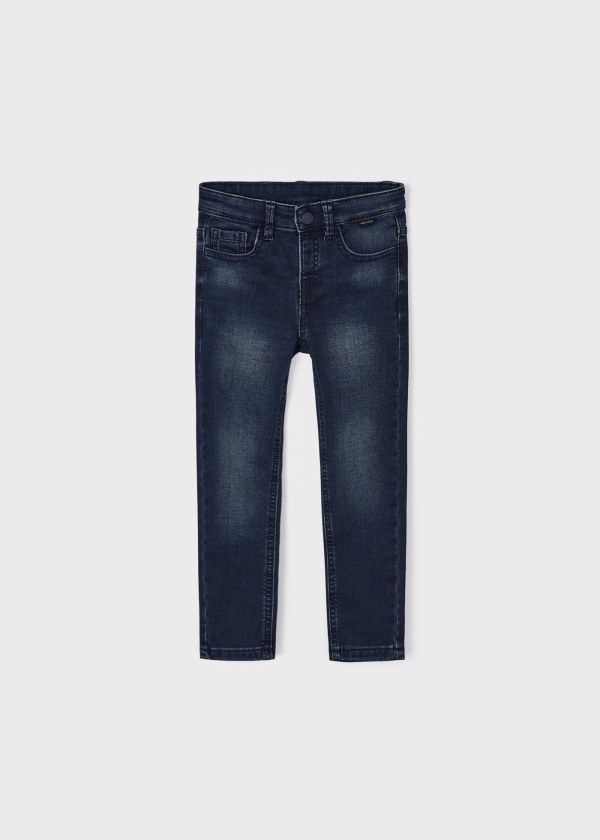 Pantalón de mezclilla slim fit Better Cotton niño MAYORAL Ref. 13-04518-097 Grey Blue