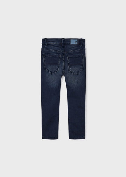 Pantalón de mezclilla slim fit Better Cotton niño MAYORAL Ref. 13-04518-097 Grey Blue