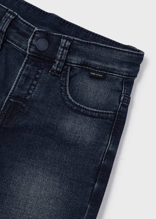 Pantalón de mezclilla slim fit Better Cotton niño MAYORAL Ref. 13-04518-097 Grey Blue