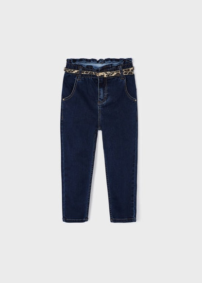 Pantalón de mezclilla slouchy niña MAYORAL Ref. 13-04501-088 Oscuro