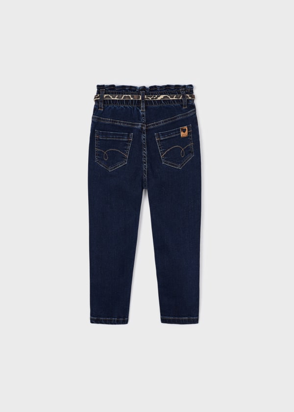 Pantalón de mezclilla slouchy niña MAYORAL Ref. 13-04501-088 Oscuro