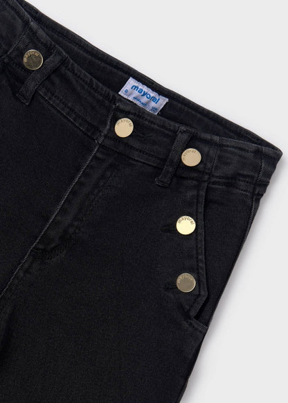 Pantalon largo tejano botones MAYORAL Ref. 13/7501/94 Oscuro