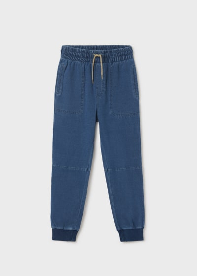 Pantalón deportivo de algodón para chico Sku  6590 Color Medio