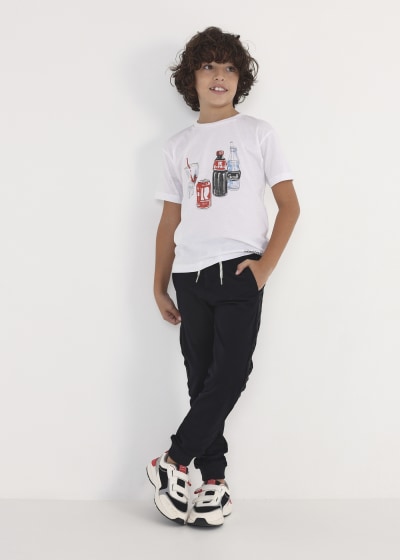 Pantalón deportivo para chico Sku 6595 Color Negro