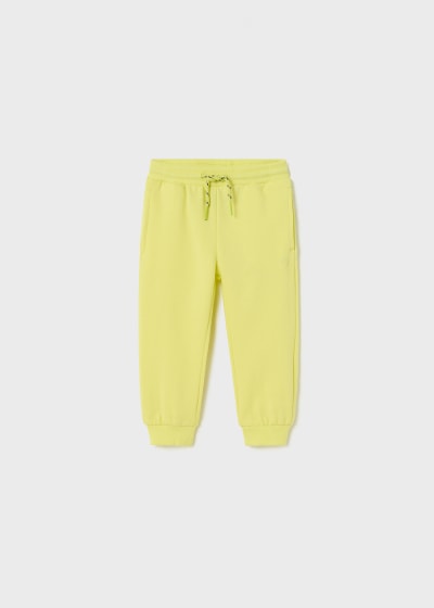 Pantalon Felpa Basico Puños Sku 711 Color 46 Limon