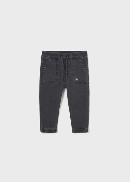 Pantalón jogger Better Cotton bebé  Ref. 13-02541-070  Gris Oscuro