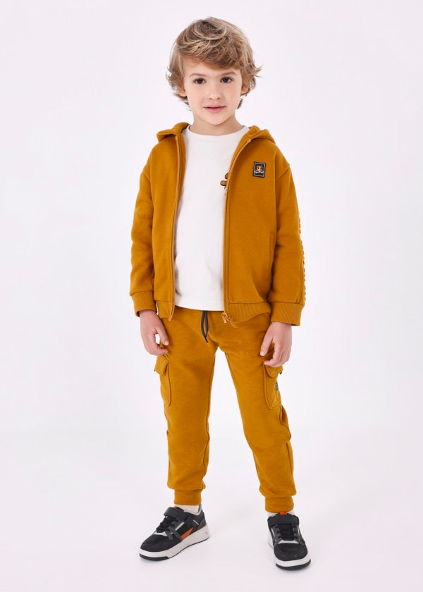 Pantalón jogger Better Cotton niño  Ref. 13-04522-014 Ocre