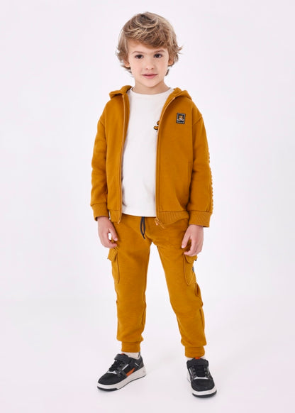 Pantalón jogger Better Cotton niño  Ref. 13-04522-014 Ocre