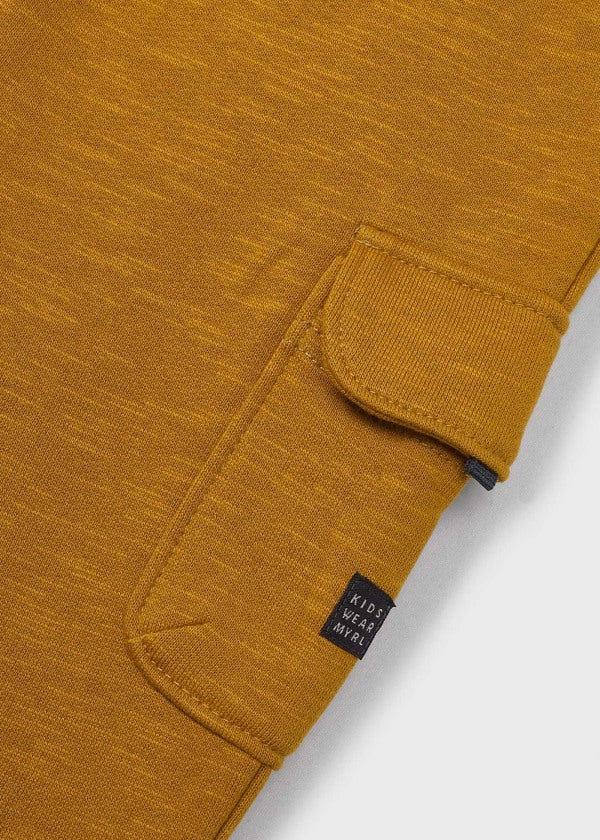 Pantalón jogger Better Cotton niño  Ref. 13-04522-014 Ocre