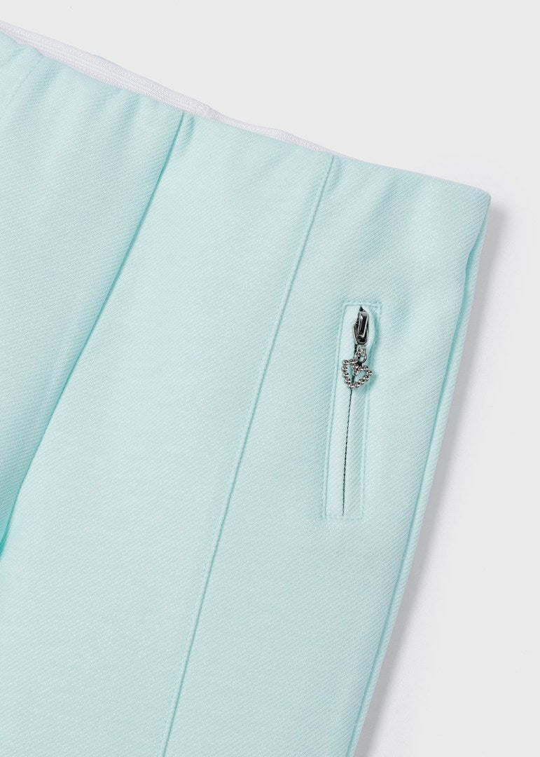 Pantalón largo con bolsillos decorativos para niña Art. 23-03501-085 Agua