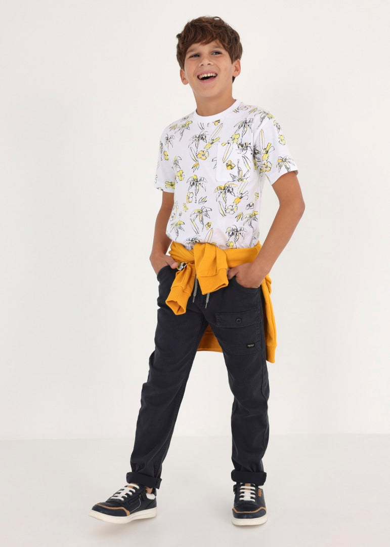 Pantalón largo jogger de algodón para chico Art. 23-06597-070 Lapiz