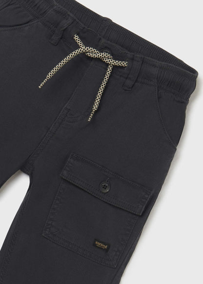 Pantalón largo jogger de algodón para chico Art. 23-06597-070 Lapiz