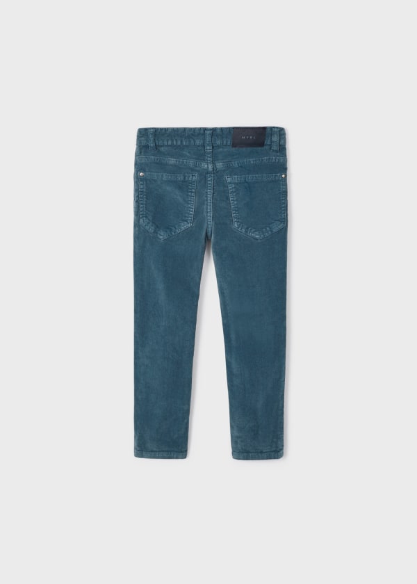 Pantalón pana slim fit Better Cotton niño  Ref. 13-00537-019 Stone Blue