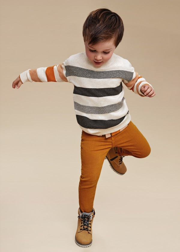 Pantalón sarga skinny fit niño MAYORAL Ref. 13-04524-025 Ocre