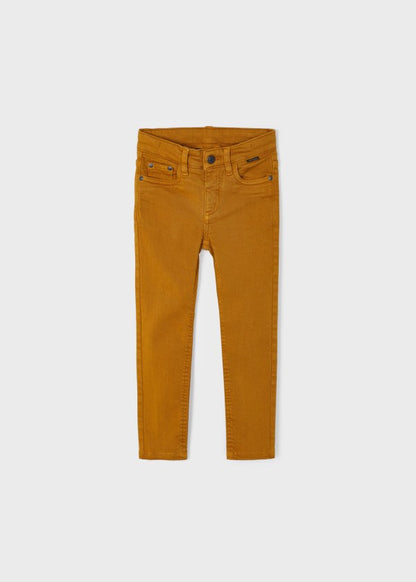 Pantalón sarga skinny fit niño MAYORAL Ref. 13-04524-025 Ocre