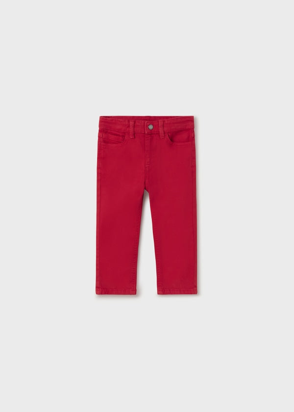 Copy of Pantalón slim fit Better Cotton bebé  Ref. 13-00563-023 Rojo
