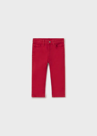 Copy of Pantalón slim fit Better Cotton bebé  Ref. 13-00563-023 Rojo