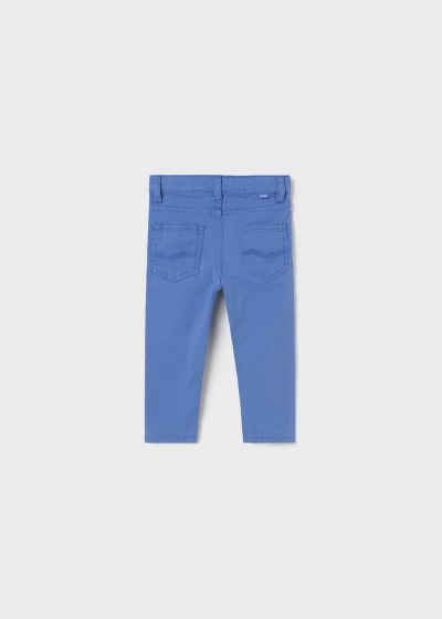 Pantalon Sarga Slim Fit Sku 506 Color 34 Atlantico