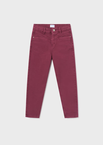 Pantalon largo sarga slouchy MAYORAL Ref. 13/7510/62 Berenjena