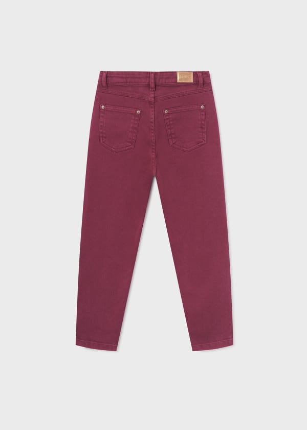 Pantalon largo sarga slouchy MAYORAL Ref. 13/7510/62 Berenjena
