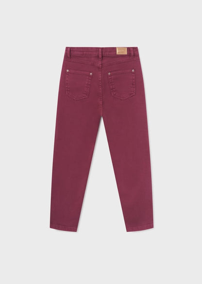 Pantalon largo sarga slouchy MAYORAL Ref. 13/7510/62 Berenjena