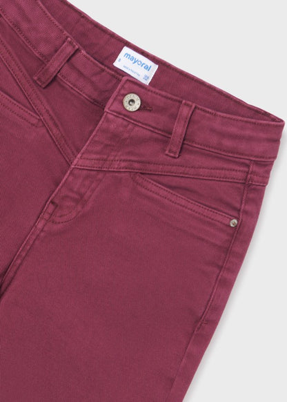 Pantalon largo sarga slouchy MAYORAL Ref. 13/7510/62 Berenjena