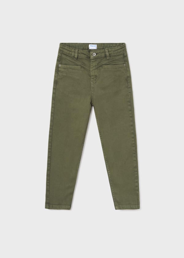 Pantalon largo sarga slouchy MAYORAL Ref. 13/7510/61 Musgo
