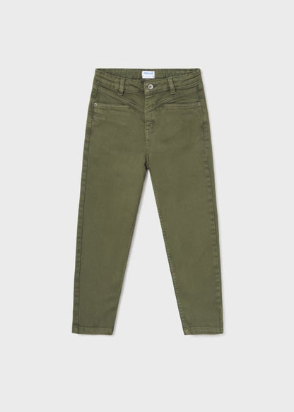 Pantalon largo sarga slouchy MAYORAL Ref. 13/7510/61 Musgo
