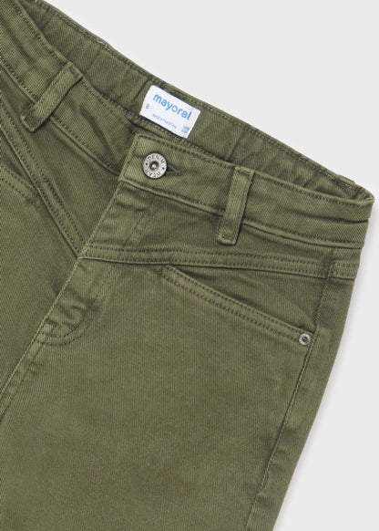 Pantalon largo sarga slouchy MAYORAL Ref. 13/7510/61 Musgo