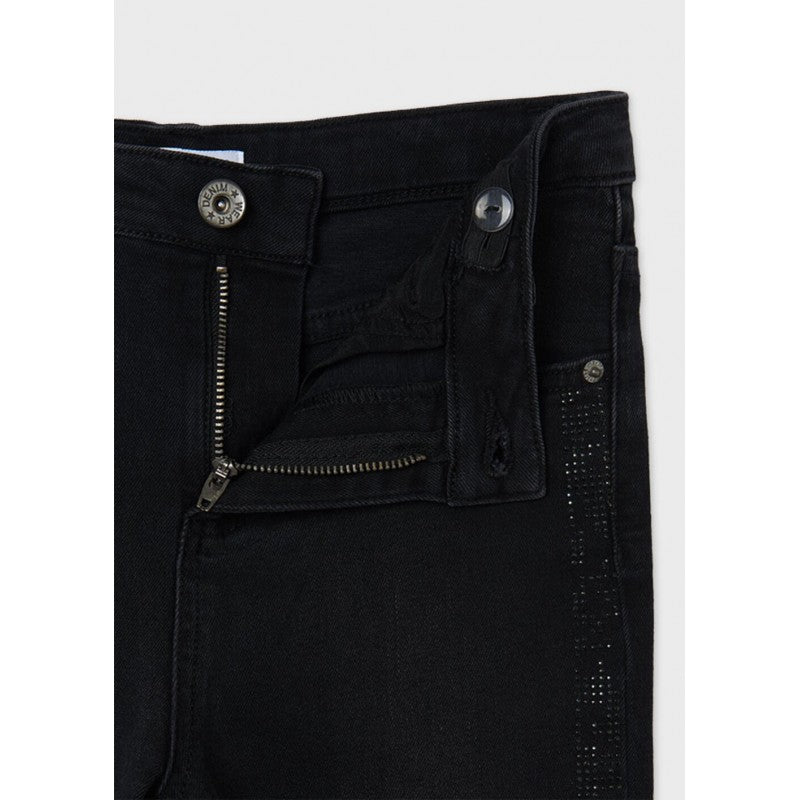 Pantalón Tejano para niña MAYORAL Ref. 7557 Gris negro