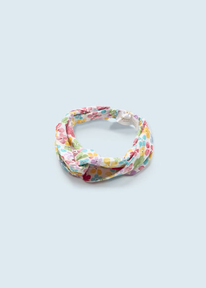 Pelele corto estampado con diadema para recién nacido Art. 23-01691-046 Turquesa