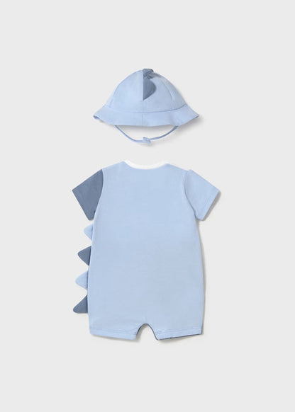 Pelele corto punto y gorro