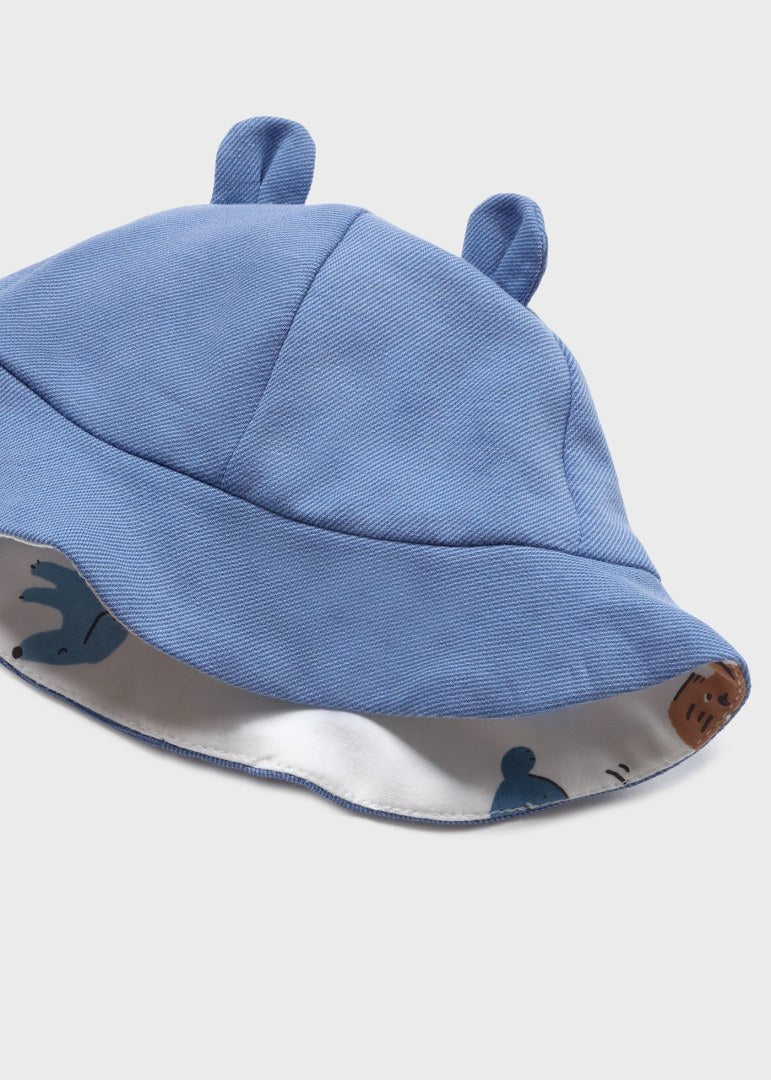 Peto de algodón sostenible con gorro para recién nacido MAYORAL Ref. 23/1615/29 Malibú