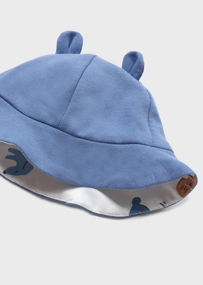Peto de algodón sostenible con gorro para recién nacido MAYORAL Ref. 23/1615/29 Malibú