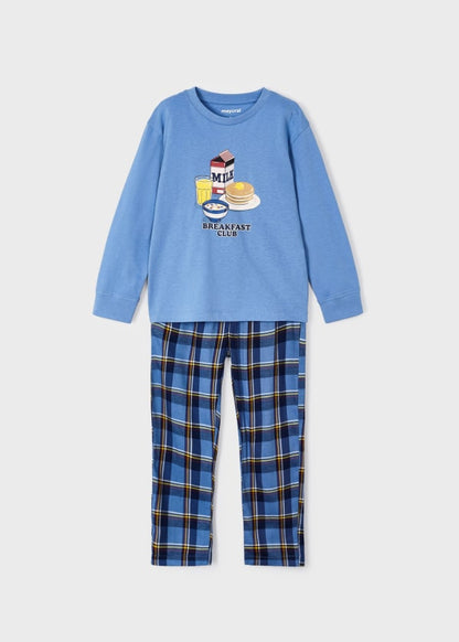 Pijama con bolsa Better Cotton niño  Ref. 13-04797-040 Cielo