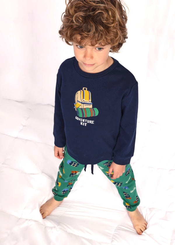 Pijama estampada Better Cotton niño MAYORAL Ref. 13-04796-036 Bosque