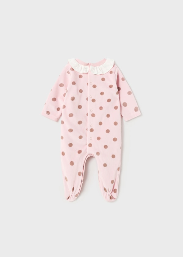 Pelele tundosado para bebé MAYORAL Ref. 13/2737/92 Rosa baby