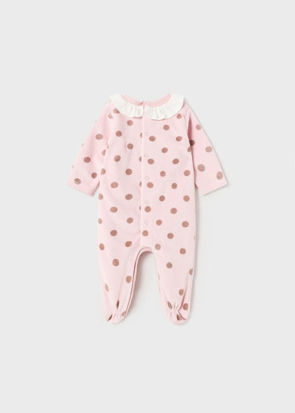 Pelele tundosado para bebé MAYORAL Ref. 13/2737/92 Rosa baby