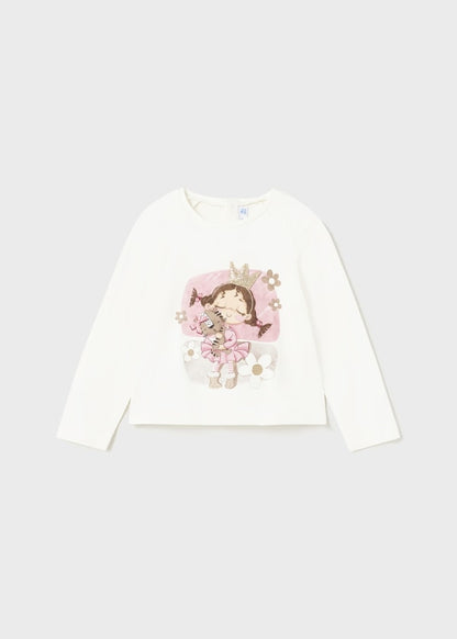 Playera estampada Better Cotton bebé Ref. 13-02010-089 Crudo