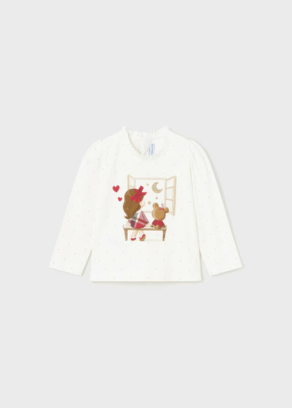 Playera estampada Better Cotton bebé Ref. 13-02007-073 Crd-Rojo