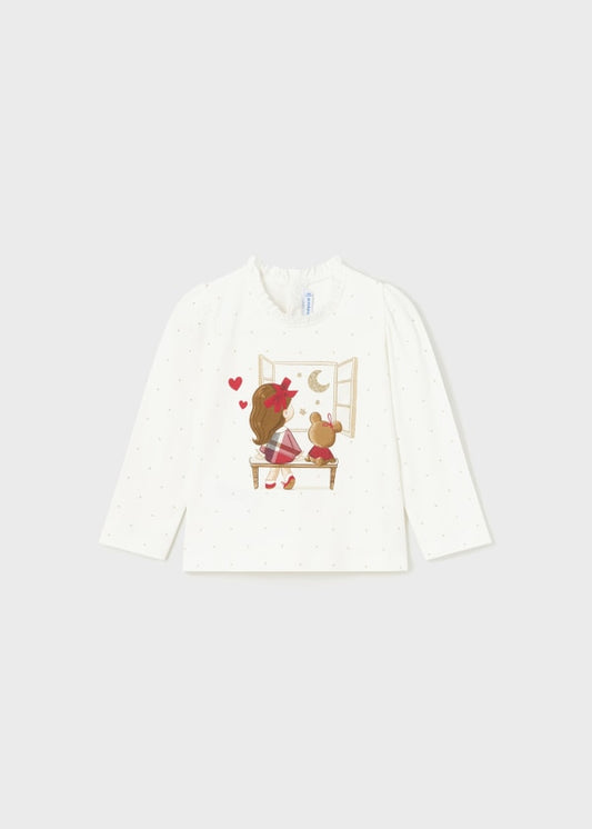 Playera estampada Better Cotton bebé Ref. 13-02007-073 Crd-Rojo