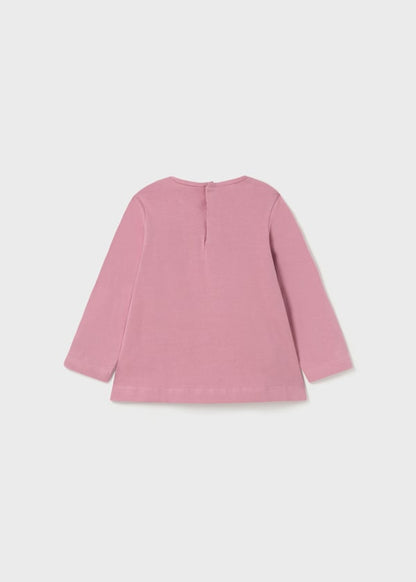 Playera estampada Better Cotton bebé  Ref. 13-02012-010 Rubor