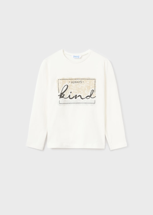 Playera estampada Better Cotton chica  Ref. 13-00830-051