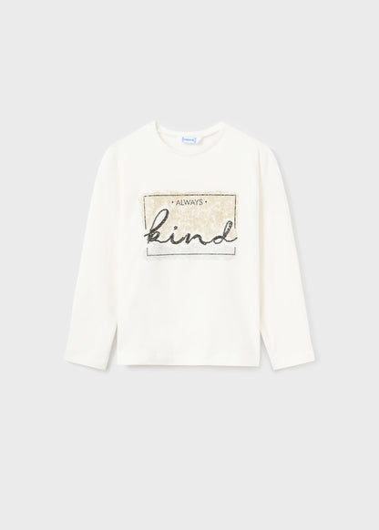 Playera estampada Better Cotton chica  Ref. 13-00830-051