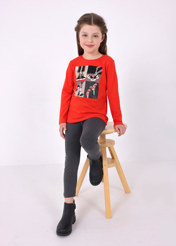 Playera estampada Better Cotton niña  Ref. 13-04014-051