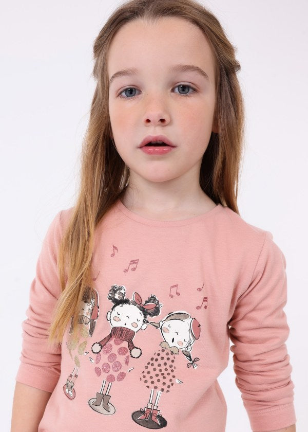 Camiseta m/l MAYORAL Ref. 13/4014/53 Nude